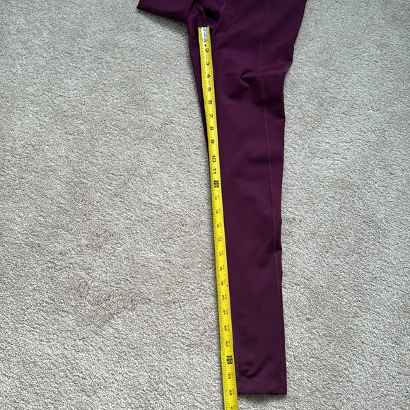 Girlfriend Collective, Purple Plum Colored Leggings,Size XXS - Picture 7 of 8